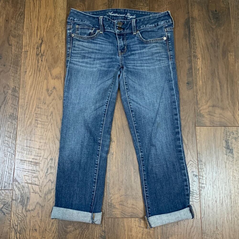 American Eagle Stretch Artist Crop Jeans